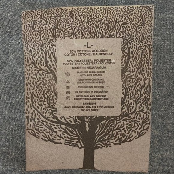 Anvil North Shore Graphic Short Sleeve T-Shirt - Picture 5 of 5